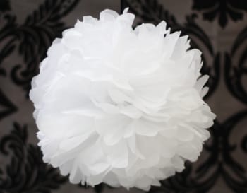 christmas Tissue pom poms