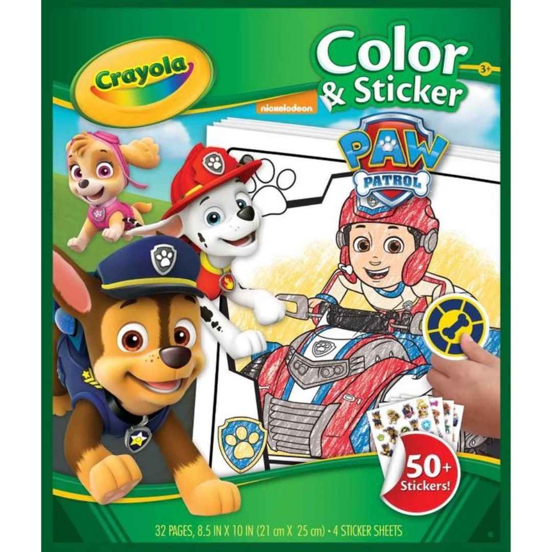 Colour & Sticker Activity Set | Paw Patrol