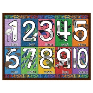 Te Reo Māori Frame Puzzle Tray 35 Piece