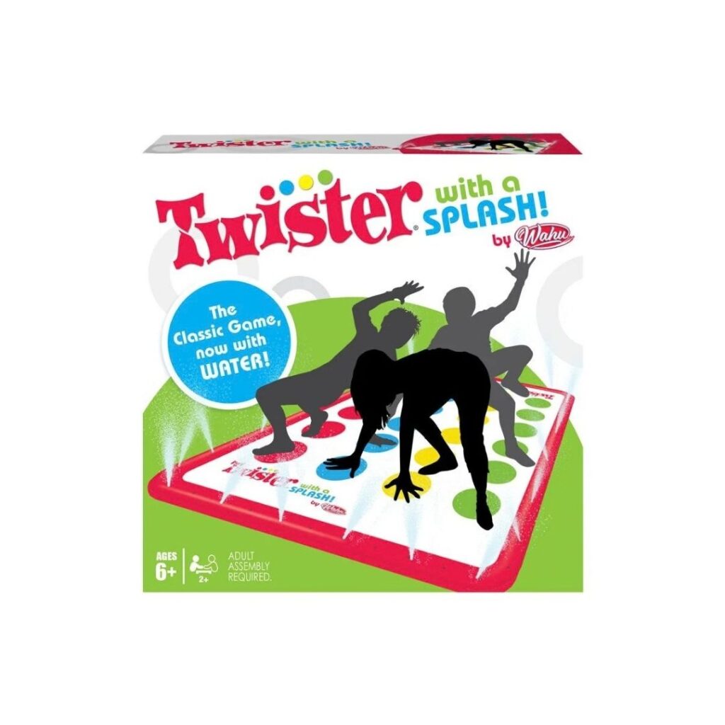 Twister with a splash box.