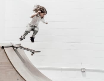 skateboarding