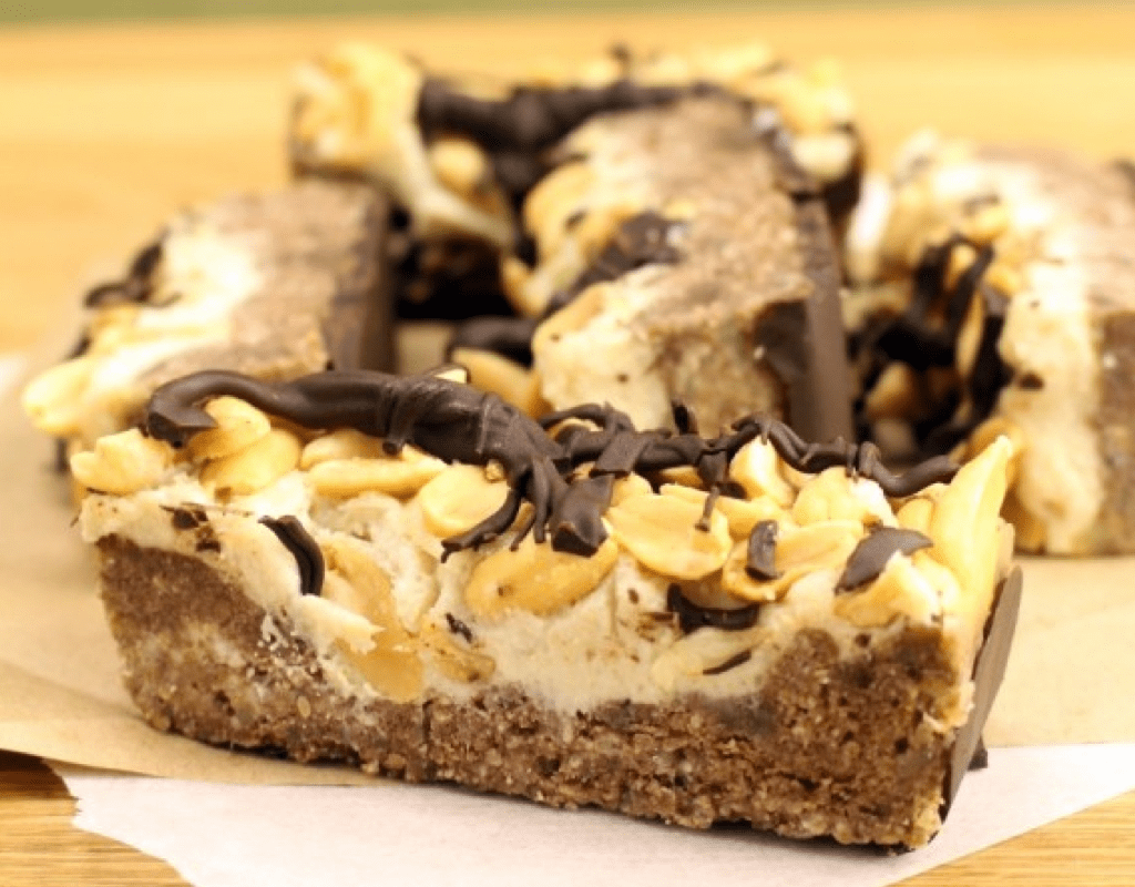 Homemade raw picnic bars