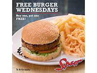 Free Burger Wednesdays