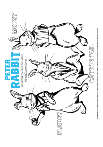 Peter Rabbit Group | Activities | Kidspot