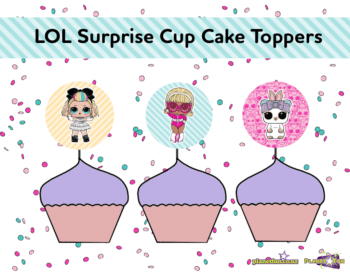 cupcake toppers LOL