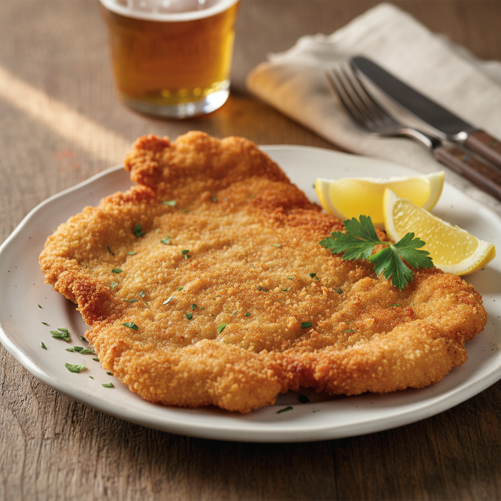 Veal schnitzel