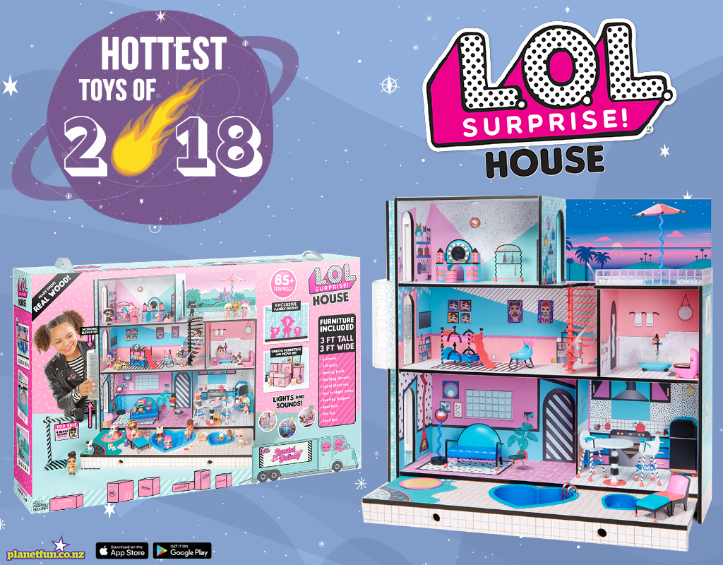 lol surprise doll house 2018