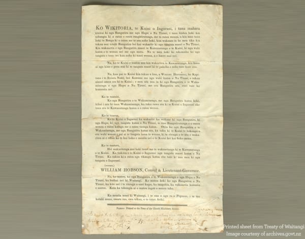 Treaty of Waitangi