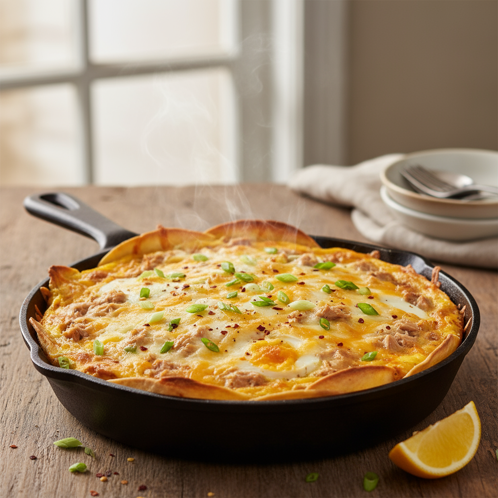 Tuna Tortilla Bake