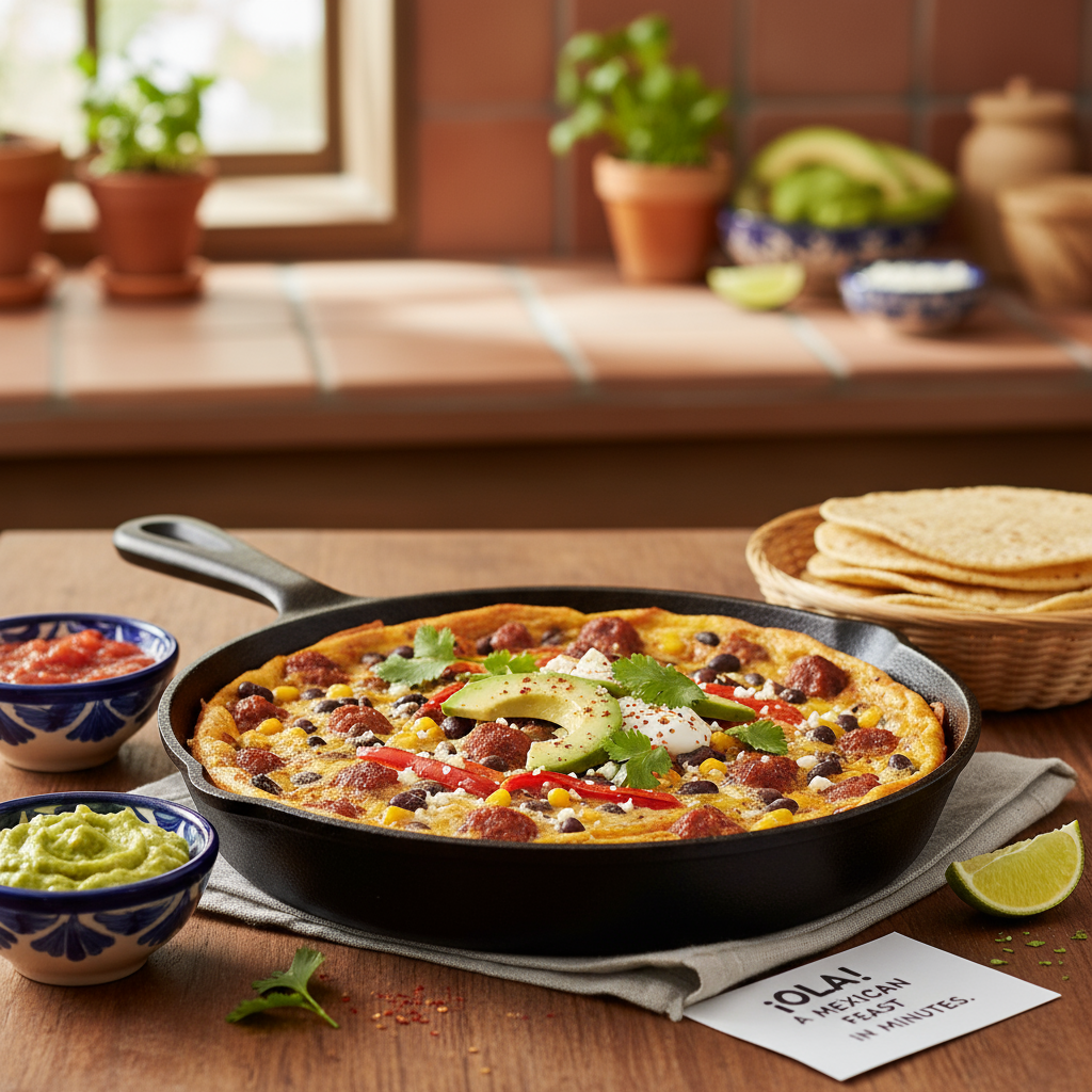 Mexican Pan Frittata
