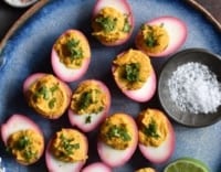 red devilled eggs