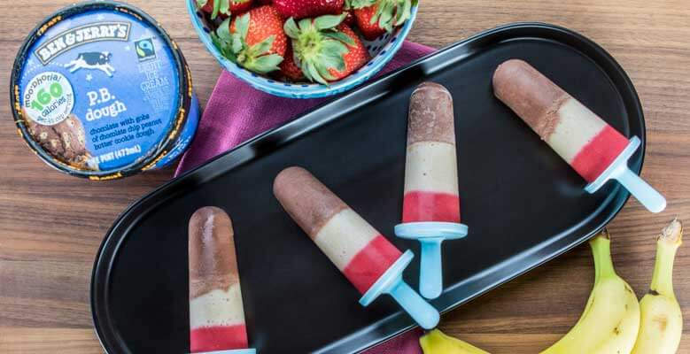 Layered Smoothie Pops