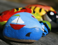 Painted rocks