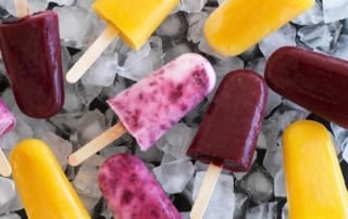 Easy fruity ice blocks