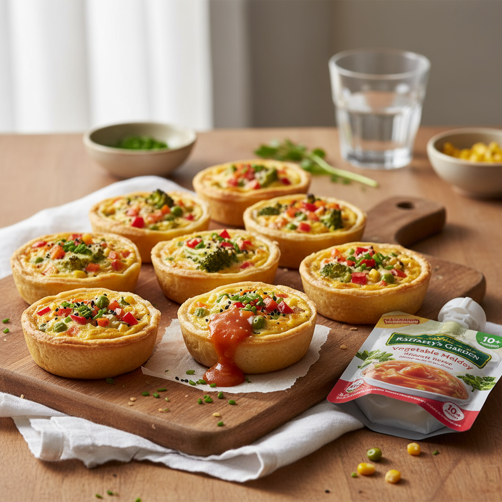 Mini Vegetable Quiches