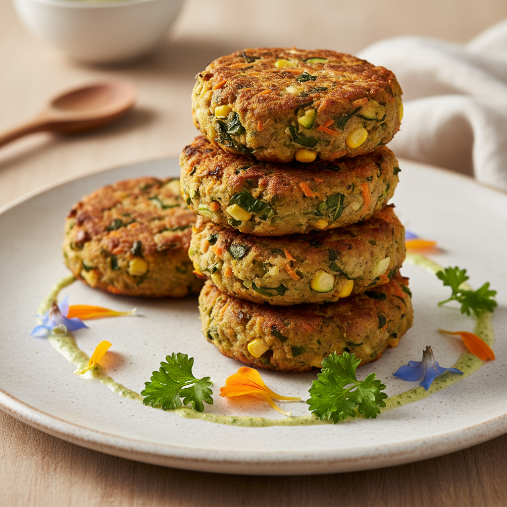 Simple and Sneaky Veggie Rissoles