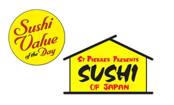 st pierres sushi of the day