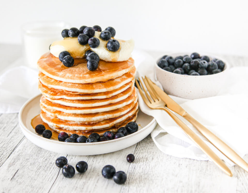 Basic Pancake Recipe Breakfast Recipes Kidspot