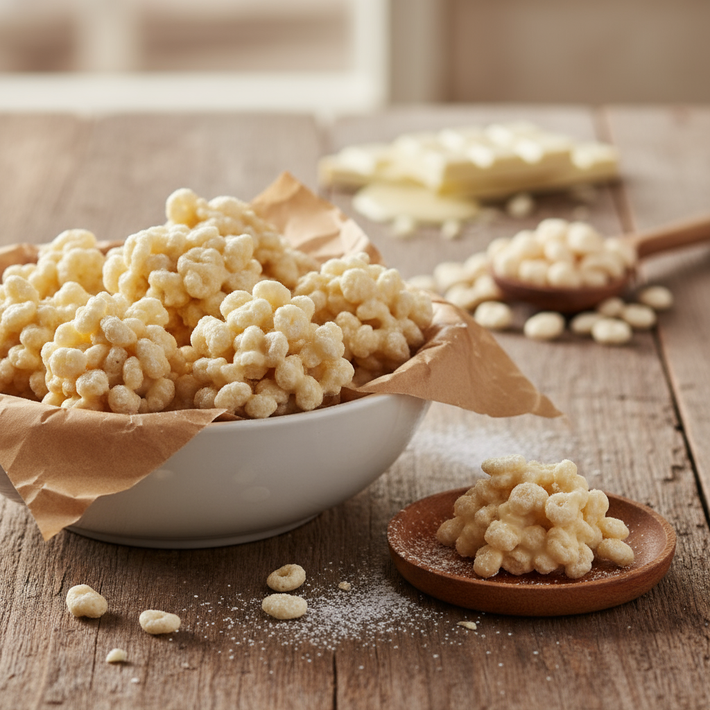 White Chocolate Crackles