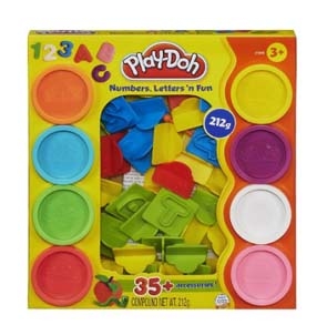 playdough numbers and letters