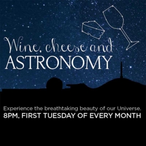 Wine cheese and astronomy