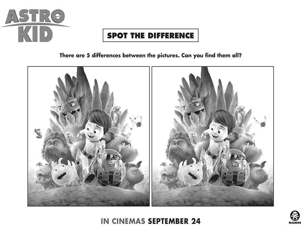 Astro Kids Spot The Difference