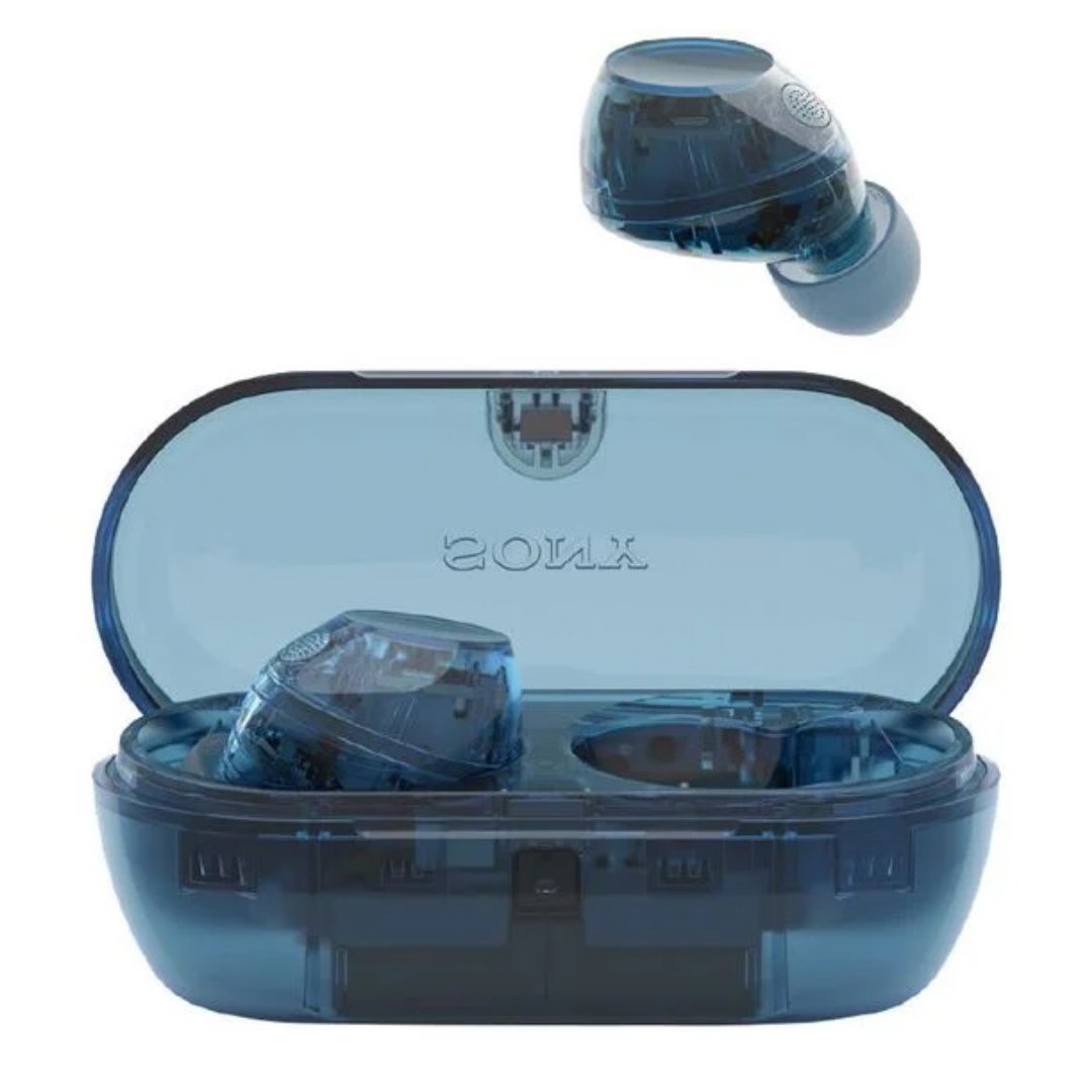 Sony WF-C710N True Wireless Noise Cancelling Earbuds - Glass Blue