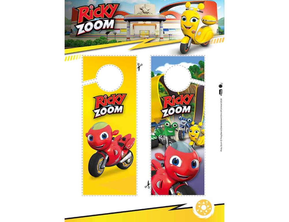 Ricky Zoom – Cut Out Door Hanger