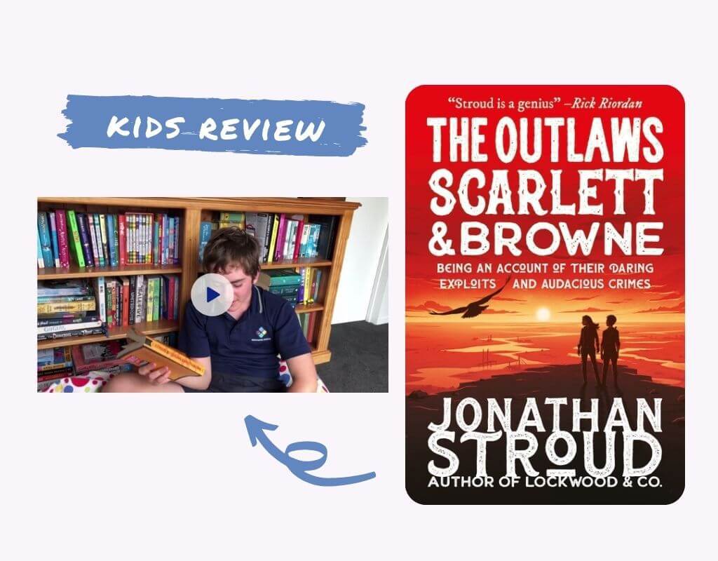 The Outlaws Scarlett and Browne by Jonathan Stroud | Kids Book Review