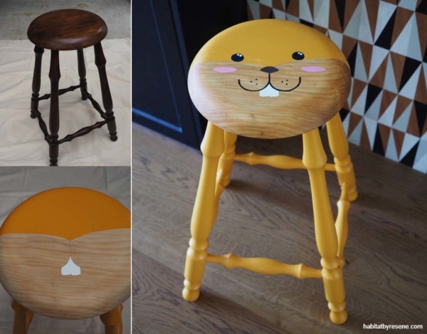 DIY: Create A Kids’ Animal Face Stool | Home | Kidspot