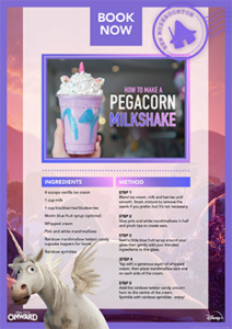 Make a Pegacorn Milkshake