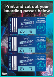 Disney Destinations Great Barrier Reef