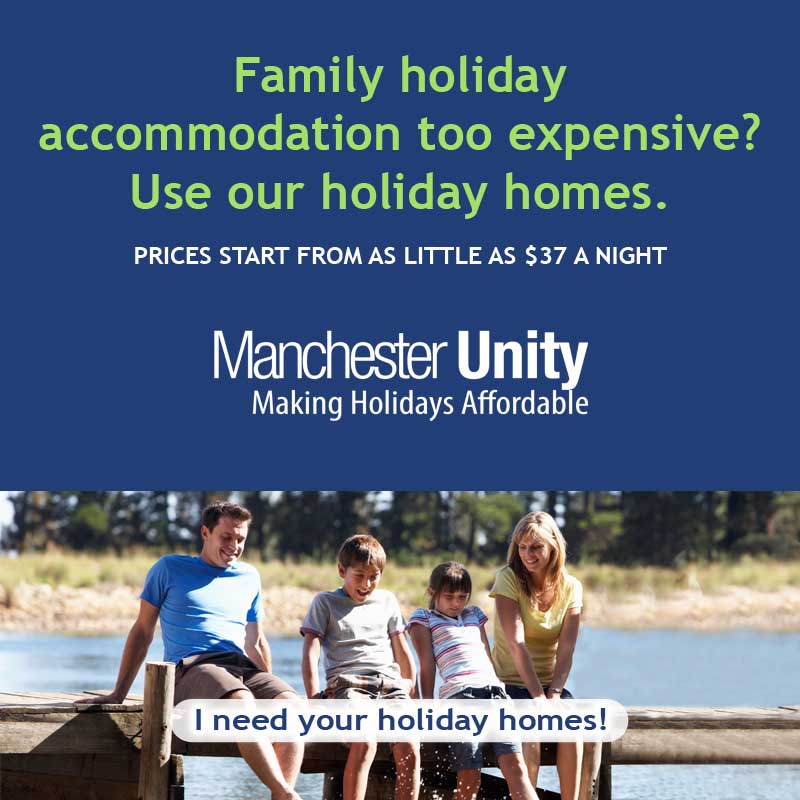 Manchester Unity - affordable holiday homes