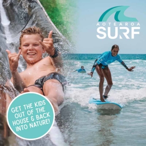 Aotearoa Surf School, Accommodation & Board Hire