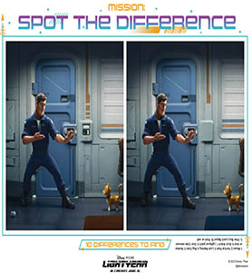 Lightyear - Spot the Difference