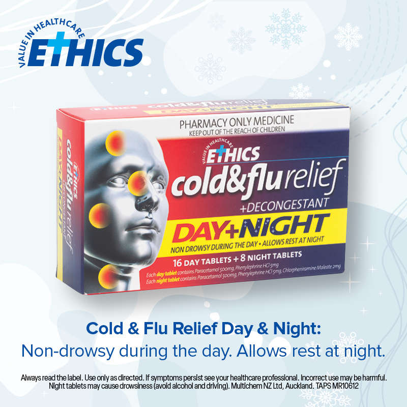 Ethics cold and flu relief
