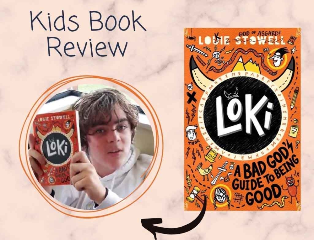 Loki: A Bad God’s Guide to Being Good by Louie Stowell | Kids Book Review
