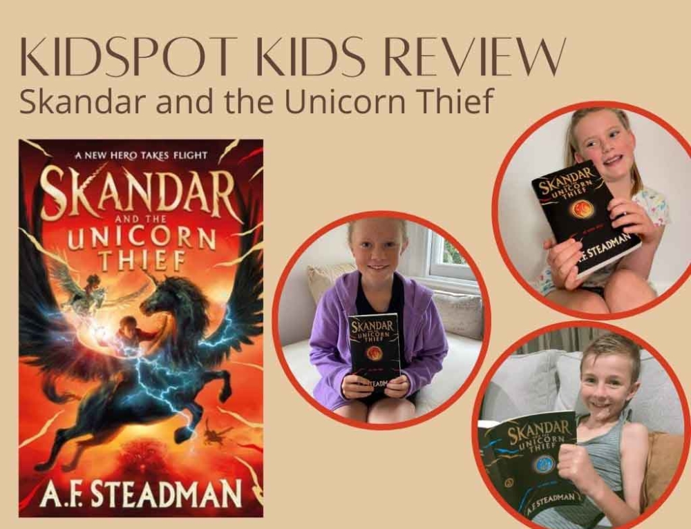 Skandar And The Unicorn Thief by A.F. Steadman | Kids Book Review
