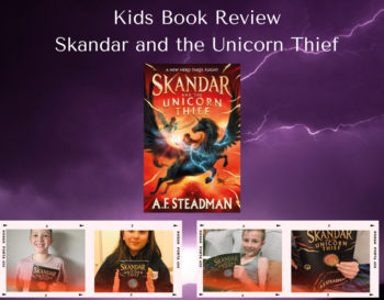Kids Book Review - Skandar and the Unicorn Thief