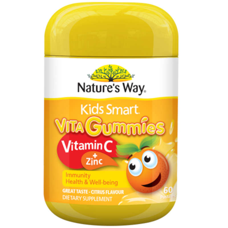 Nature's Way NZ - Kids Smart Vita Gummies Vitamin C + Zinc