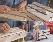How to make a toddlers toy box