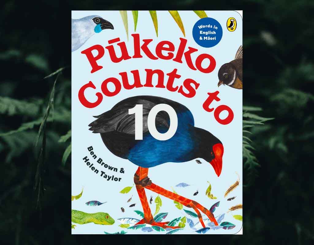 Pukeko counts to 10