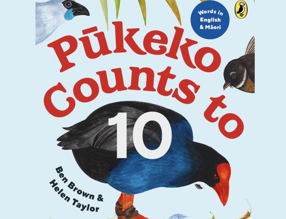 Win 1 of 3 copies of Pukeko Counts to 10