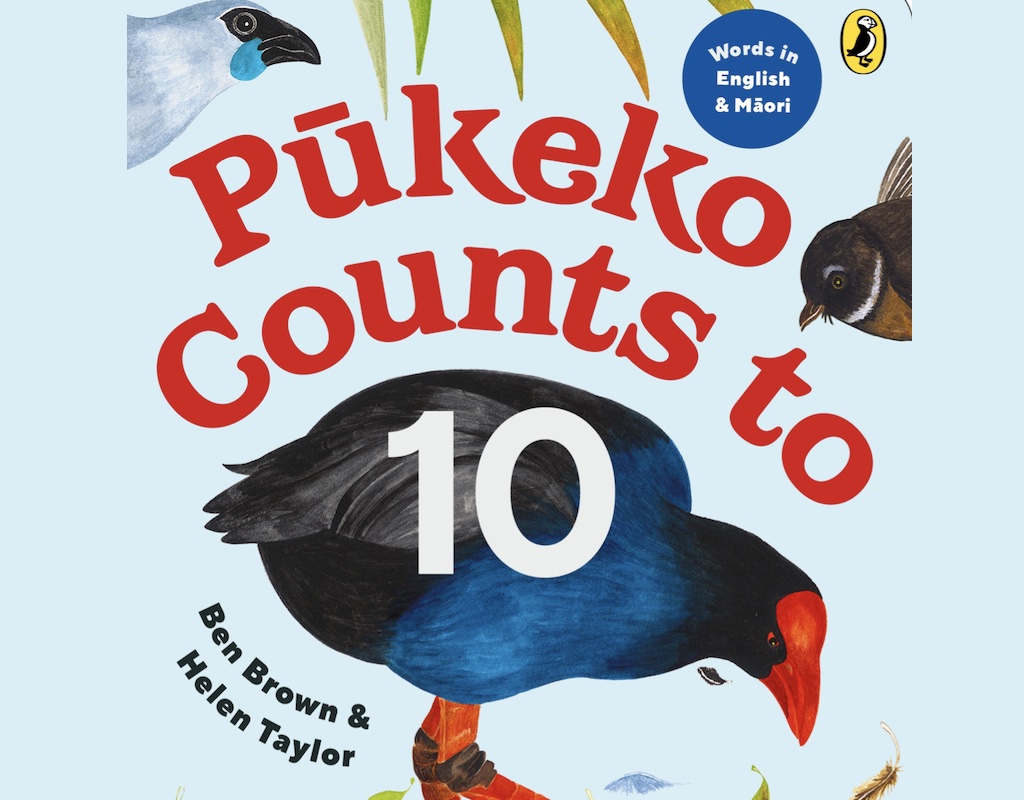 Pukeko counts to ten