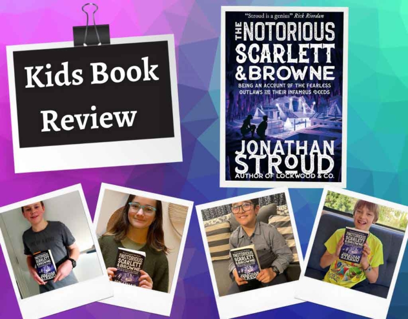 The Notorious Scarlett and Browne by Jonathan Stroud Kids Book