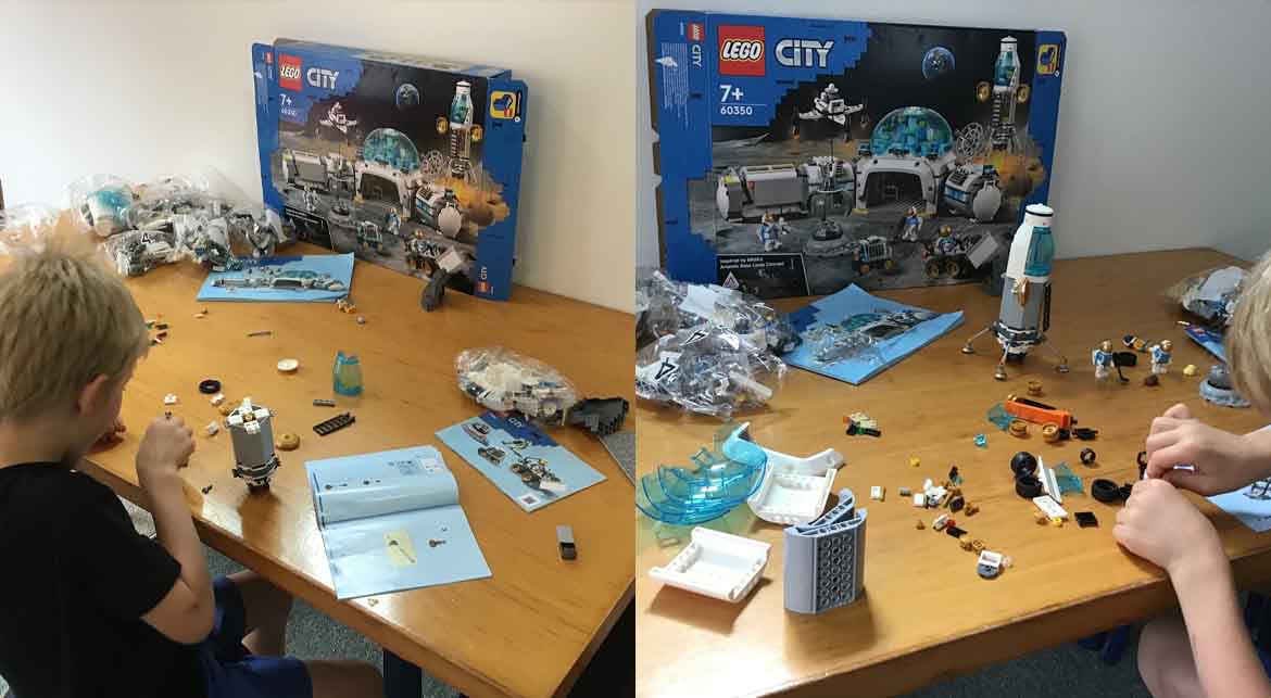 LEGO Lunar City Research Base