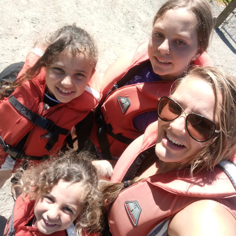 Jetboating with fam Sophie K