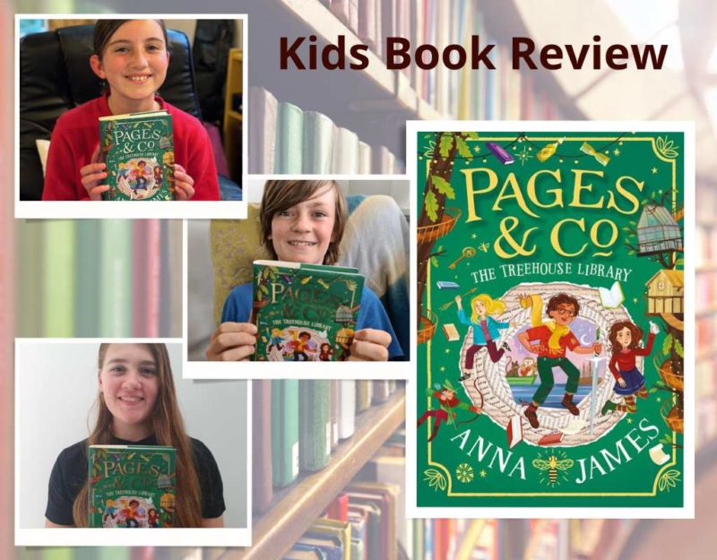 Pages & Co The Treehouse Library by Anna James Kids Book Review
