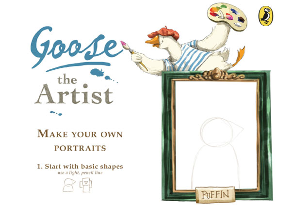 Goose the artist