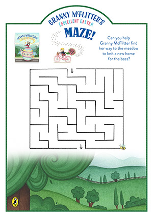 Granny McFlitters Happy Easter Maze